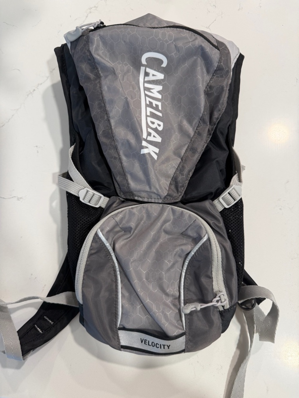 CamelBak Gray and Black Velocity Hydration Backpack 85 oz